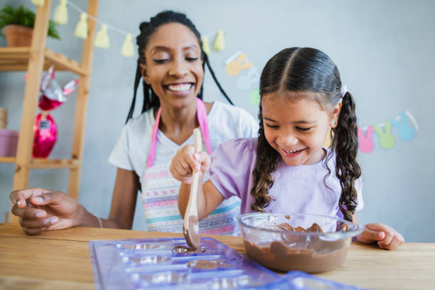 Activitats per nens amb xocolata